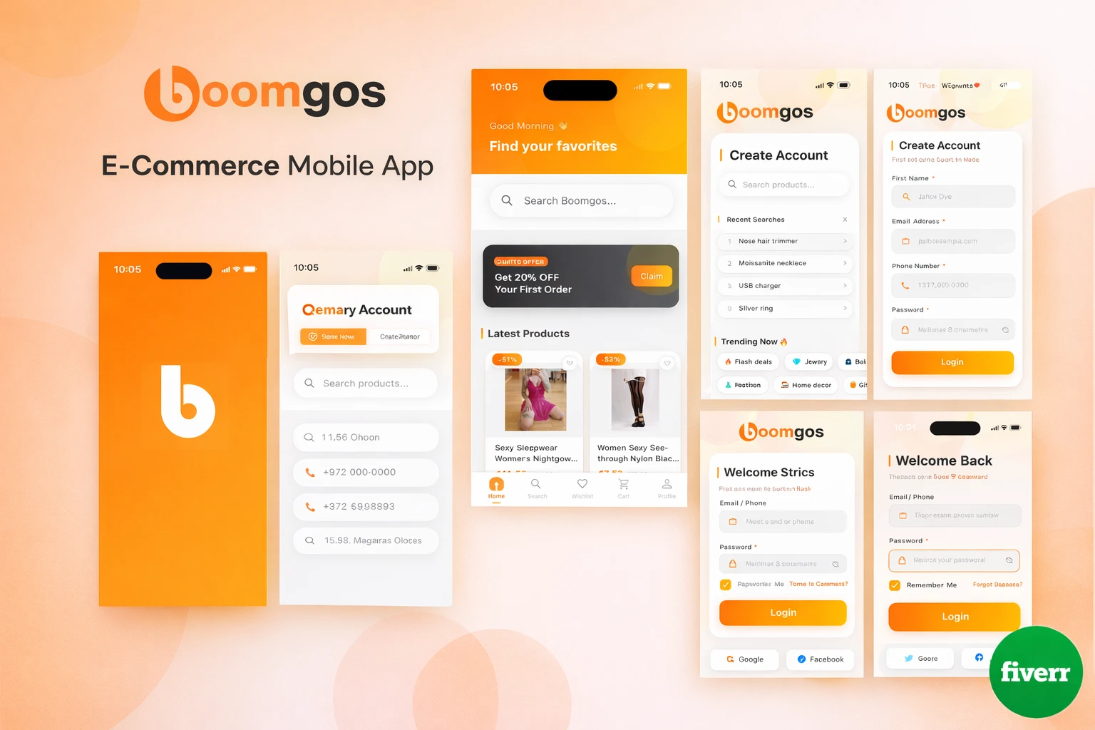Boomgos Shopping App