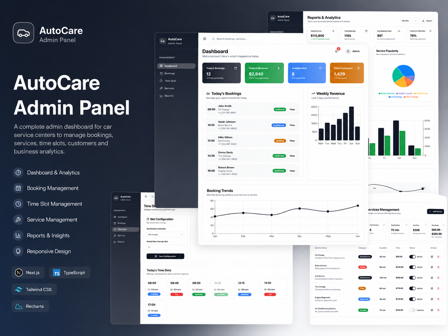 AutoCare Admin Panel